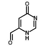 CAS 登录号：98136-87-9， 6-氧代-3,6-二氢-4-嘧啶甲醛