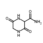CAS 登录号：98142-97-3， 3,6-二氧代-2-哌嗪甲酰胺