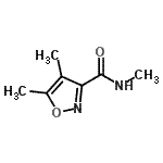 CAS 登录号：98334-60-2， N,4,5-三甲基-1,2-恶唑-3-甲酰胺