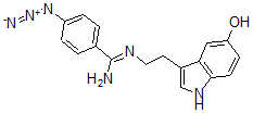 CAS#: 98409-42-8， 3-(2-(4-Azidobenzamidino)Ethyl)-5-Hydroxyindole