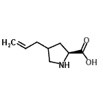 CAS 登录号：98426-29-0， 4-烯丙基-L-脯氨酸
