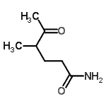 CAS 登录号：98435-71-3， 4-甲基-5-氧代-己酰胺