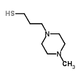 CAS 登录号：98455-00-6， 3-(4-甲基-1-哌嗪基)-1-丙硫醇