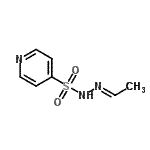 CAS 登录号：98548-11-9， N'-[(1E)-亚乙基]-4-吡啶磺酰肼