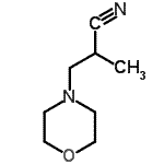 CAS#: 98610-95-8， 2-Methyl-3-(4-morpholinyl)propanenitrile