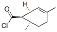 CAS 登录号：98973-72-9， (1alpha,6alpha,7beta)-3,6-二甲基双环[4.1.0]庚-2-烯-7-甲酰氯