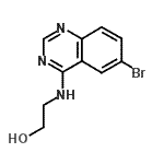 CAS 登录号：99057-99-5， 2-[(6-溴-4-喹唑啉基)氨基]乙醇