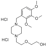 CAS#: 99153-49-8， 2-(2-(4-((2,3,4-Trimethoxyphenyl)Methyl)-1-Piperazinyl)Ethoxy)Ethanol  Dihydrochloride