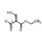 CAS 登录号：99171-07-0， 乙基(2Z)-(羟基亚胺)(硝基)乙酸酯