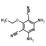 CAS 登录号：99359-08-7， 2,6-二氨基-4-乙氧基-3,5-吡啶二甲腈