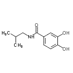 CAS 登录号：99499-10-2， 3,4-二羟基-N-异丁基苯甲酰胺