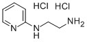 结构式 CAS# 99669-44-0, 2-(2-氨基乙基氨基)-吡啶二盐酸盐