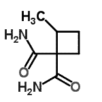 CAS 登录号：99669-68-8， 2-甲基-1,1-环丁烷二甲酰胺