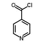 structure of CAS# 99911-04-3, Isonicotinoyl chloride;4-Pyridinecarbonylchloride;Isonicotinoyl Chloride Hydrochloride;pyridine-4-carbonyl chloride