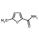 structure of CAS# 99968-74-8, 5-Methyl-2-furamide;2-Furancarboxamide,5-methyl-;5-methylfuran-2-carboxamide