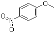 structure of CAS# 100-17-4, 4-Nitroanisole;1-Methoxy-4-nitrobenzene