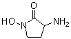 结构式 CAS# 1003-51-6, 3-氨基-1-羟基-2-吡咯烷酮