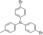 structure of CAS# 100308-67-6, N,N-Bis(4-bromophenyl)-4-methylbenzenamine;N,N-Bis(p-bromophenyl)-N-(p-tolyl)amine