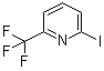2-Iodo-6-(trifluoromethyl)pyridine molecular structure (CAS 100366-74-3)