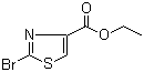 Ethyl 2-bromothiazole-4-carboxylate molecular structure (CAS 100367-77-9)