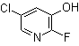 结构式 CAS# 1003711-65-6, 5-氯-2-氟-3-吡啶醇