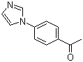 4'-(咪唑-1-基)苯乙酮分子结构 (CAS 10041-06-2)