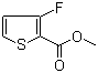 Methyl 3-fluoro-2-thiophenecarboxylate molecular structure (CAS 100421-52-1)