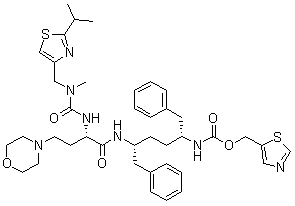 structure of CAS# 1004316-88-4, Cobicistat;GS 9350; (3R,6R,9S)-12-Methyl-13-[2-(1-methylethyl)-4-thiazolyl]-9-[2-(4-morpholinyl)ethyl]-8,11-dioxo-3,6-bis(phenylmethyl)-2,7,10,12-tetraazatridecanoic acid 5-thiazolylmethyl ester
