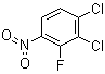 structure of CAS# 100465-04-1, 1,2-Dichloro-3-fluoro-4-nitrobenzene