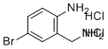 structure of CAS# 1004997-73-2, 2-(Aminomethyl)-4-bromoaniline dihydrochloride
