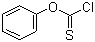 结构式 CAS# 1005-56-7, 硫代氯甲酸苯酯