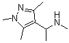 N,alpha,1,3,5-Pentamethyl-1H-pyrazole-4-methanamine molecular structure (CAS 1007501-25-8)
