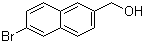 6-溴-2-萘甲醇分子结构 (CAS 100751-63-1)