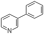 结构式 CAS# 1008-88-4, 3-苯基吡啶