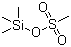 structure of CAS# 10090-05-8, Trimethylsilyl methanesulfonate