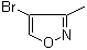 4-Bromo-3-methylisoxazole molecular structure (CAS 101084-19-9)