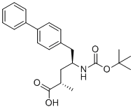 结构式 CAS# 1012341-52-4, (2S,4S)-5-(联苯-4-基)-4-[(叔-丁氧羰基)氨基]-2-甲基戊酸