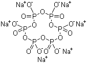 structure of CAS# 10124-56-8, Sodium metaphosphate;Sodium hexametaphosphate; Metaphosphoric acid hexasodium salt