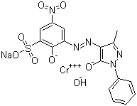 Acid Orange 74 molecular structure (CAS 10127-27-2)