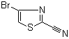 结构式 CAS# 1017781-52-0, 4-溴噻唑-2-甲腈
