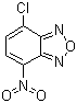 structure of CAS# 10199-89-0, 4-Chloro-7-nitrobenzofurazan;NBD chloride; 4-Chloro-7-nitrobenzo-2-oxa-1,3-diazole