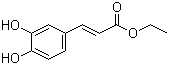 structure of CAS# 102-37-4, Ethyl caffeate;3,4-Dihydroxycinnamic acid ethyl ester; Ethyl (E)-3-(3,4-dihydroxyphenyl)prop-2-enoate