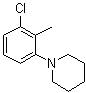 structure of CAS# 1020253-08-0, 1-(3-Chloro-2-methylphenyl)piperidine