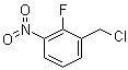 structure of CAS# 1020718-00-6, 1-(Chloromethyl)-2-fluoro-3-nitrobenzene