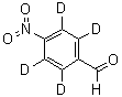 4-Nitrobenzaldehyde-2,3,5,6-d<sub>4</sub> molecular structure (CAS 1020718-72-2)
