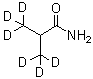 2-(三氘甲基)丙酰胺-3,3,3-d<sub>3</sub>分子结构 (CAS 1020719-64-5)