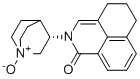 structure of CAS# 1021456-82-5, Palonosetron Related Compound B;Dehydro palonosetron N-oxide;2-[(3S)-1-oxido-1-azoniabicyclo[2.2.2]octan-3-yl]-5,6-dihydro-4H-benzo[de]isoquinolin-1-one