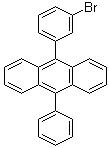 结构式 CAS# 1023674-80-7, 9-(3-溴苯基)-10-苯基蒽