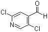 结构式 CAS# 102645-33-0, 2,5-二氯吡啶-4-甲醛