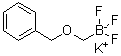 structure of CAS# 1027642-25-6, Potassium trifluoro[(phenylmethoxy)methyl]borate